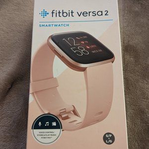 Fitbit Versa 2 Smartwatch Copper Rose Brand New in Box